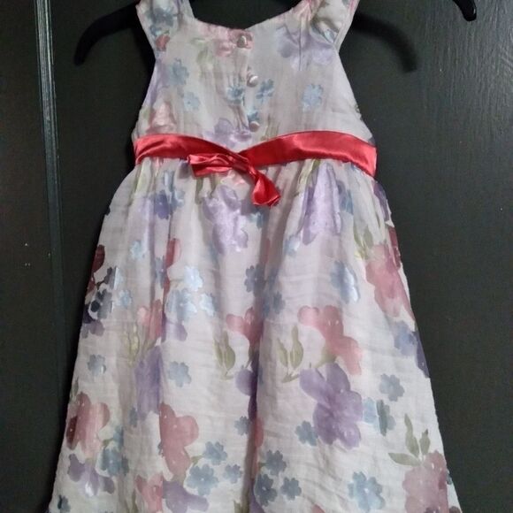 Holiday brand GIRLS SLEEVELESS DRESS. SIZE 4T - Picture 2 of 6